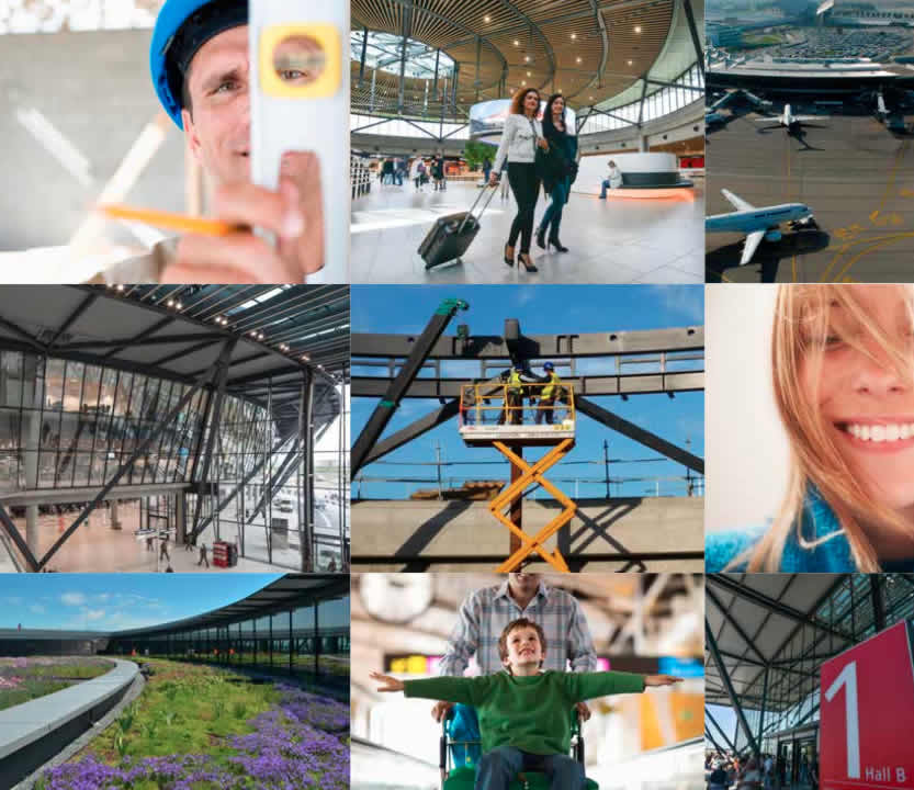 Nouveau Terminal 1 à l'aéroport de Lyon