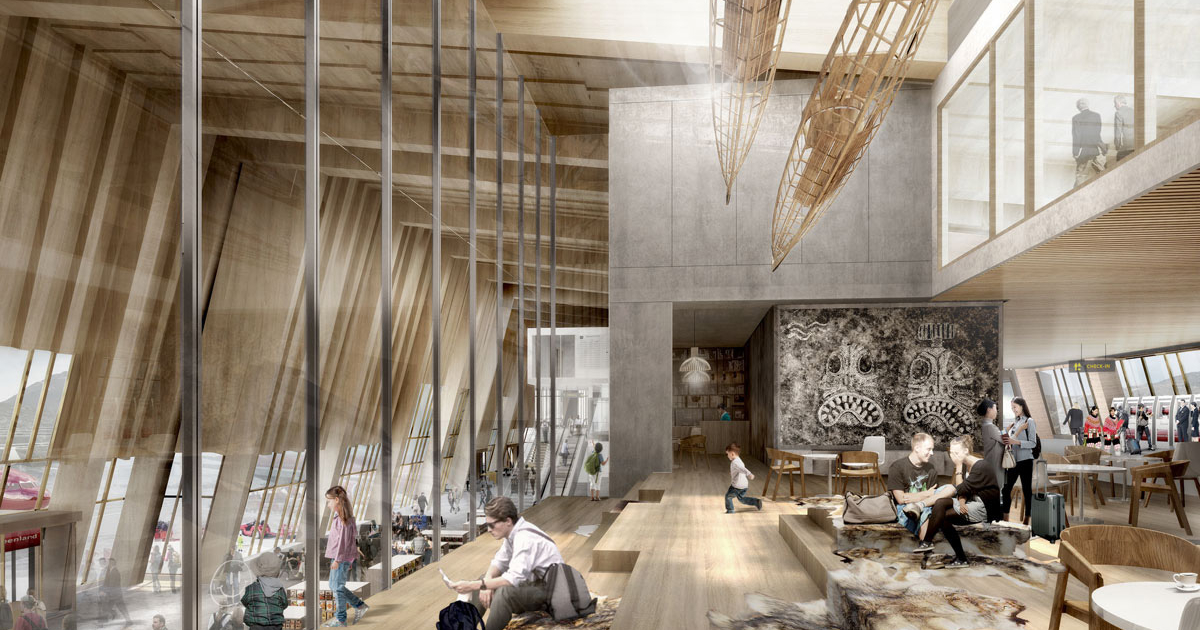 Ouverture de l'aéroport de Nuuk au Groenland