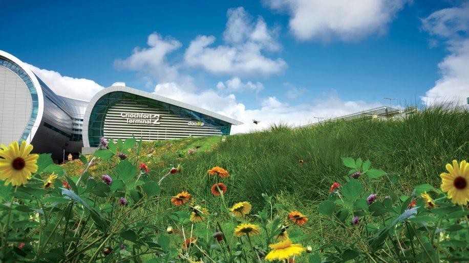 vue de l'aéroport de Dublin