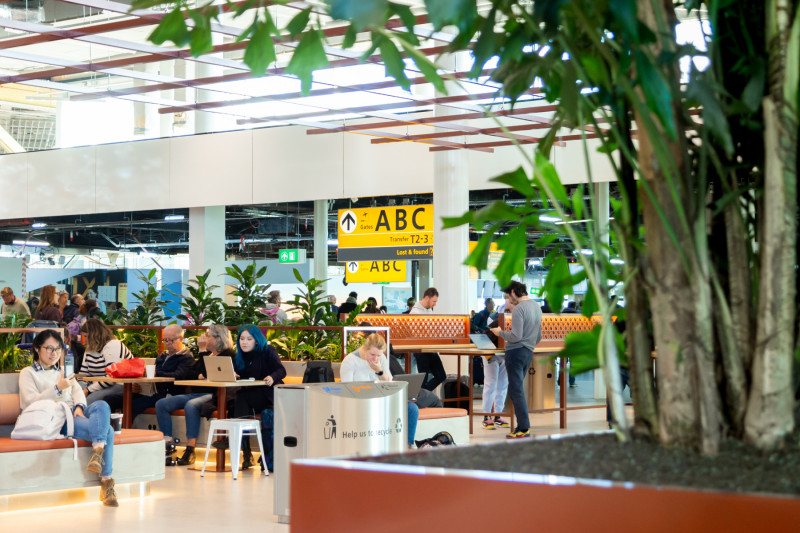 Le salon 1 de l'aéroport de Schiphol s'agrandit