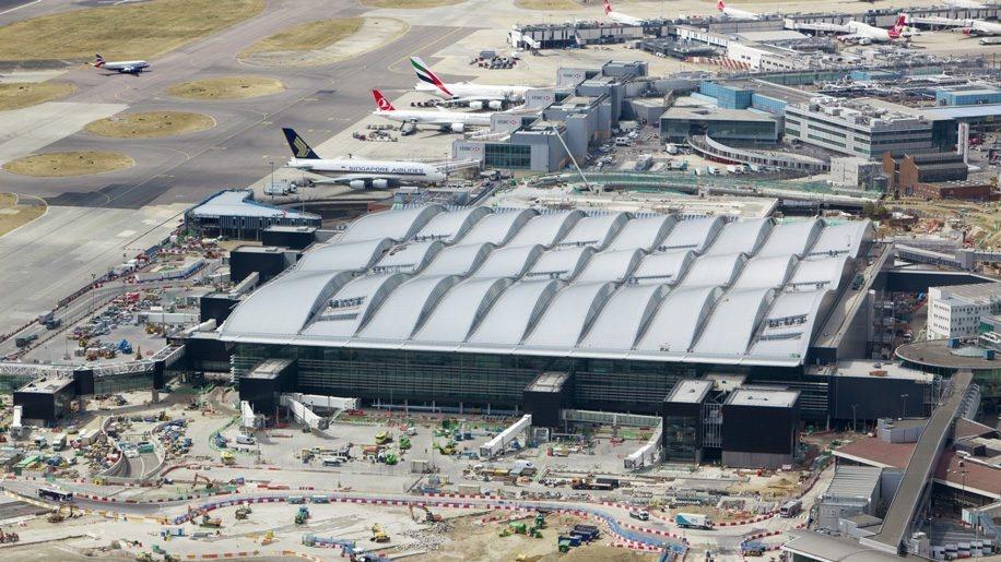 L'aéroport d'Heathrow