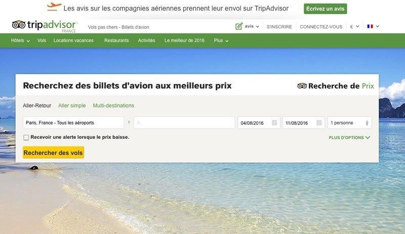 TripAdvisor note les compagnies aériennes
