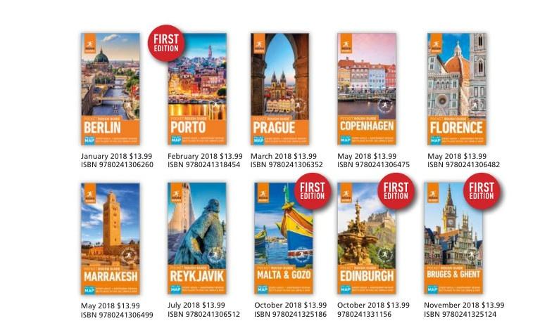 Rough Guides : nouveaux guides sur les villes européennes