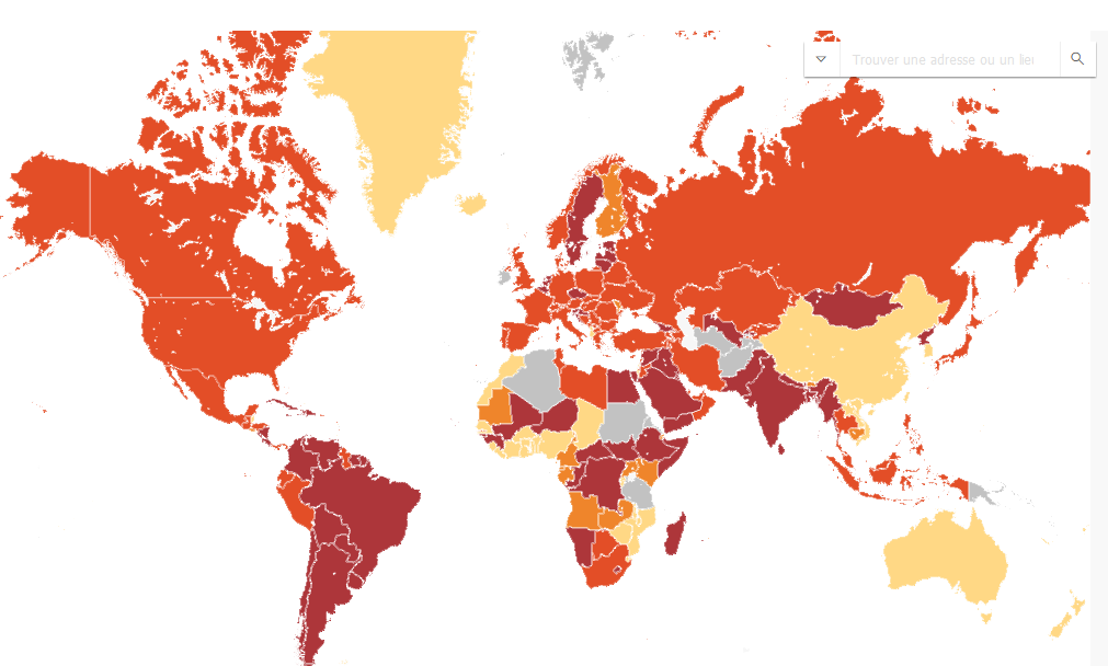 Les Etats-Unis assouplissent les règles de voyage vers la France et l'Europe.