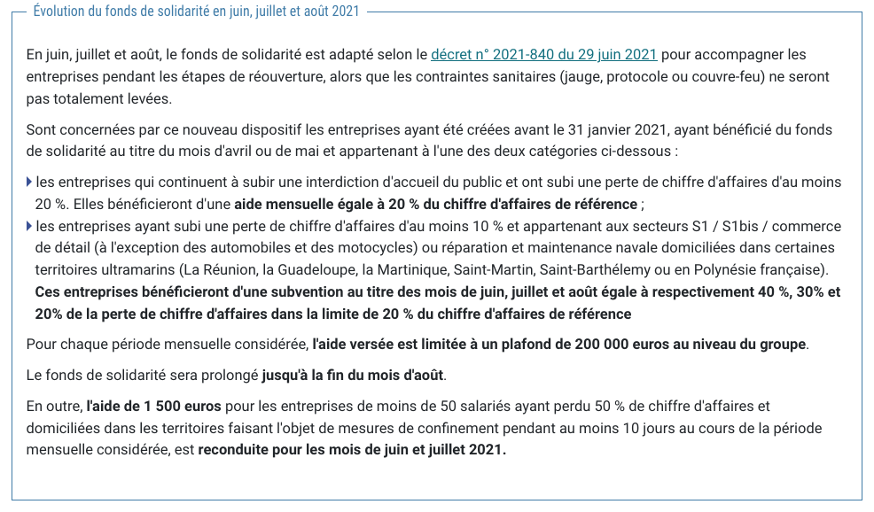Baisse du fonds de solidarité : le monde du tourisme critique