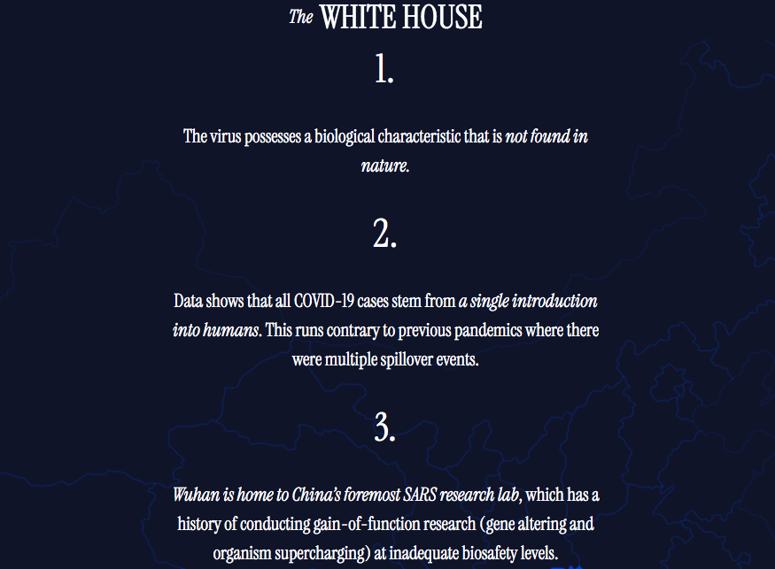 Origine du covid en laboratoire