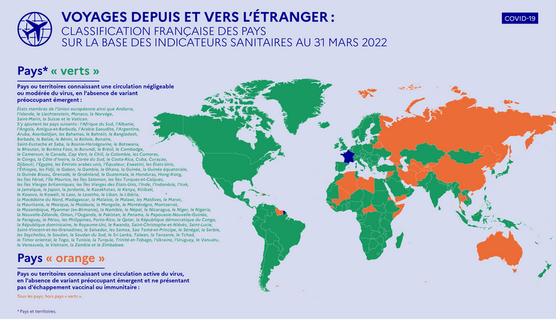 Pays verts : la France ajoute plus de pays