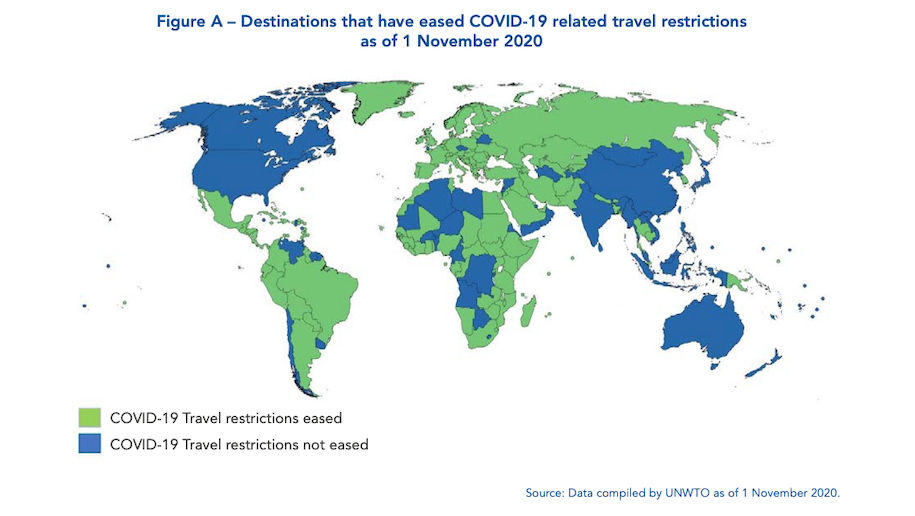Les pays lèvent les restrictions selon l'Organisation Mondiale du tourisme