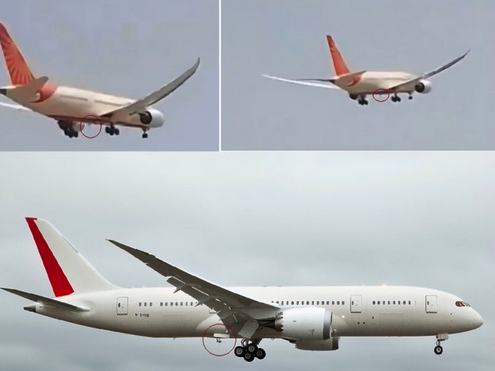 Problème technique sur le B787