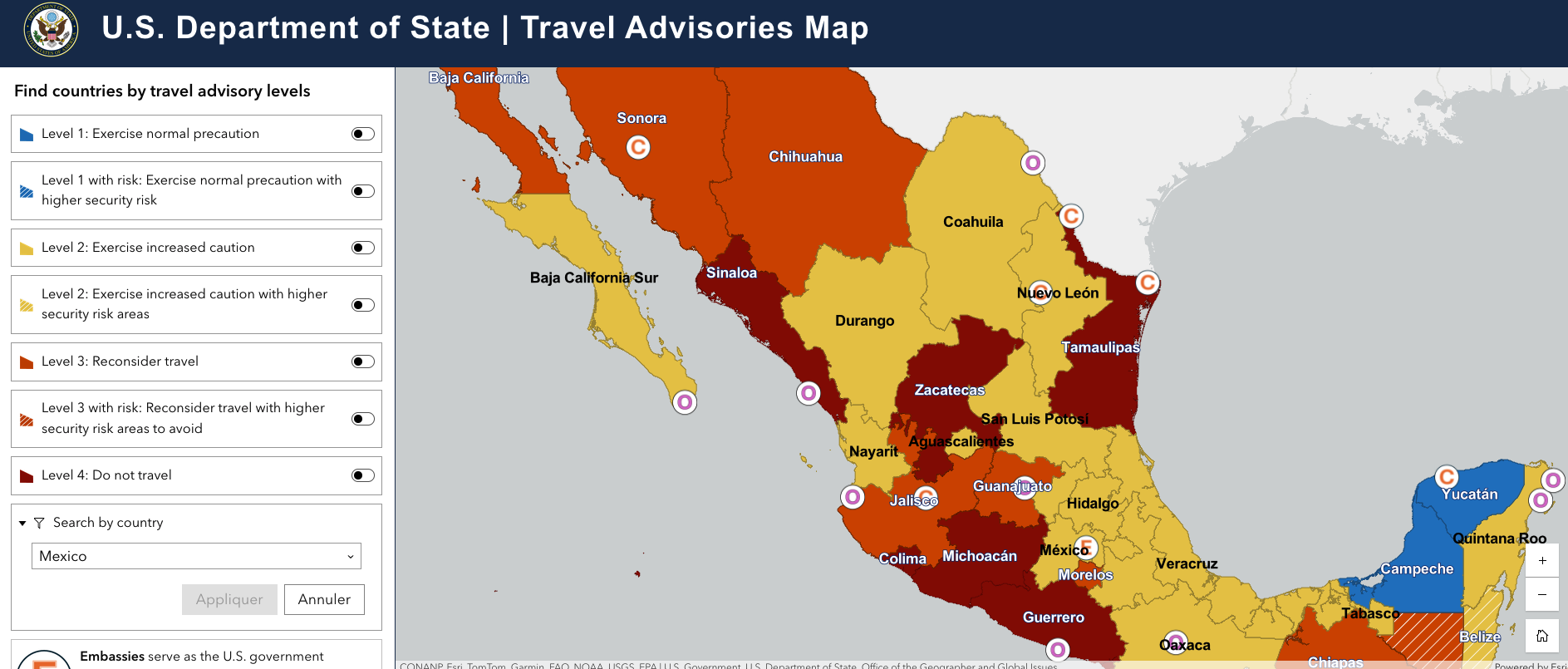 traveladivosy usa 2025 mexique