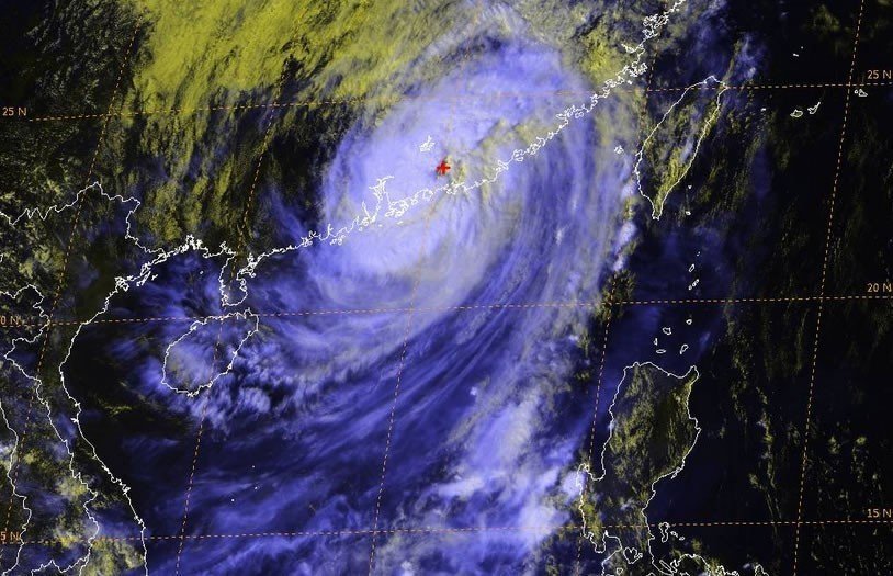 Cyclone Haima: nombreux vols annulés vers Hong Kong
