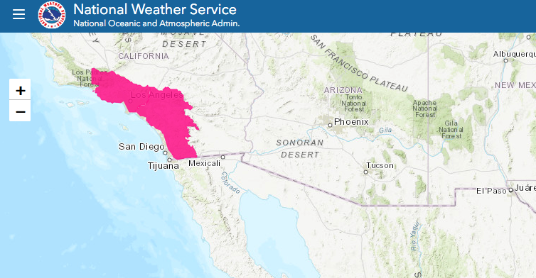 Incendies à Los ANgeles