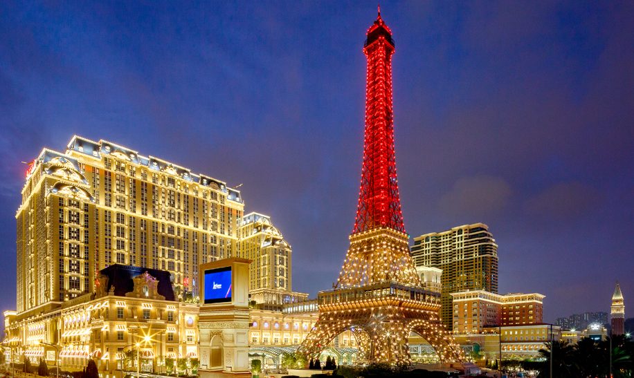 Ouverture du casino Parisian à Macao