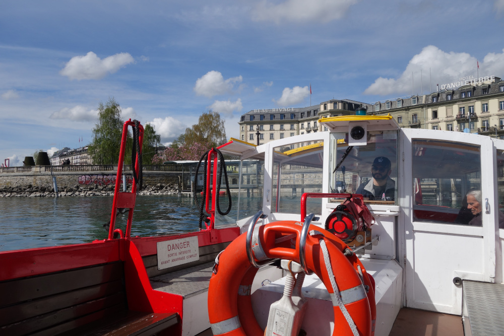 bateau les mouettes geneve