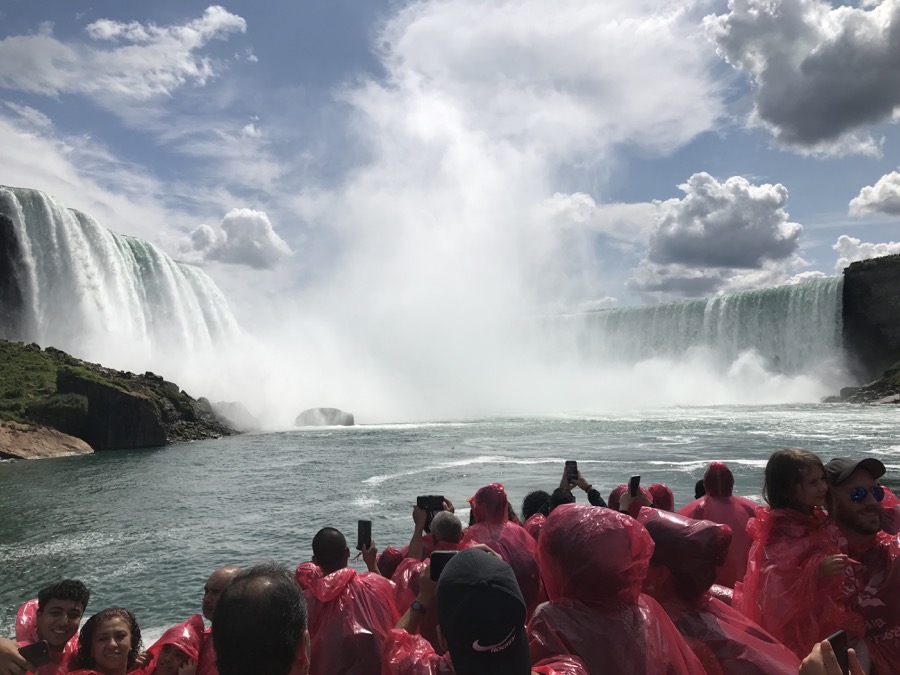 blouses rouge croisiere chutes