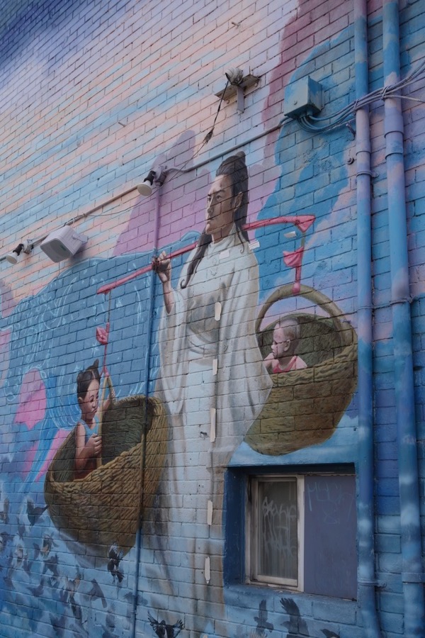 mur peint quartier chinois toronto