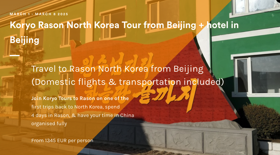 Reprise du tourisme en Corée du Nord