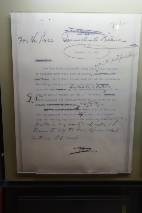roosevelt lettre russie