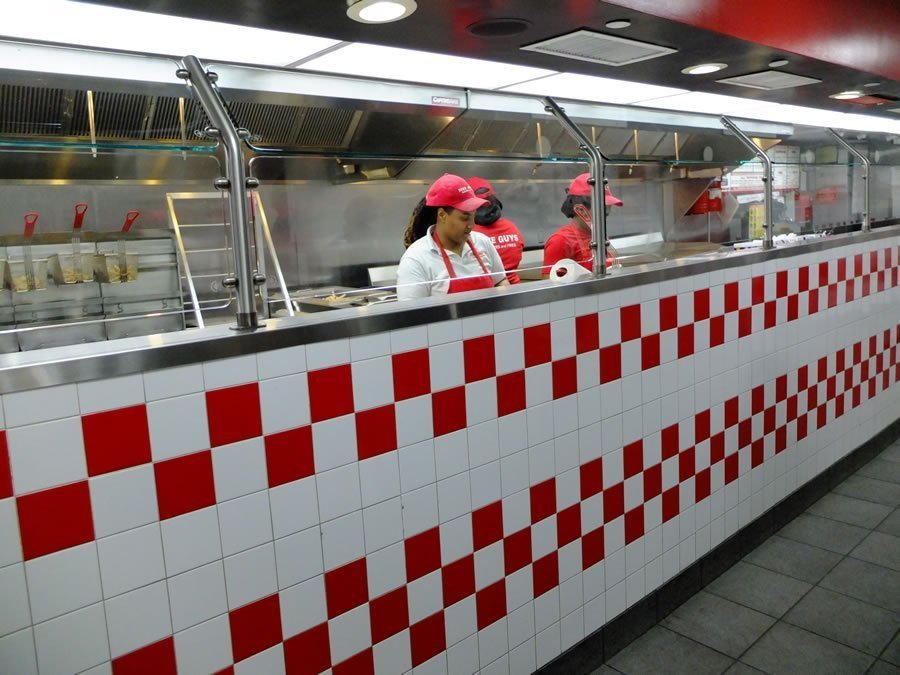 five guys bar