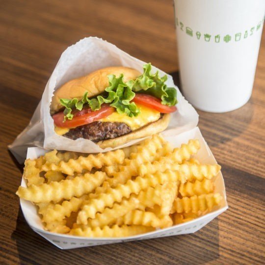 shake shack hamburger