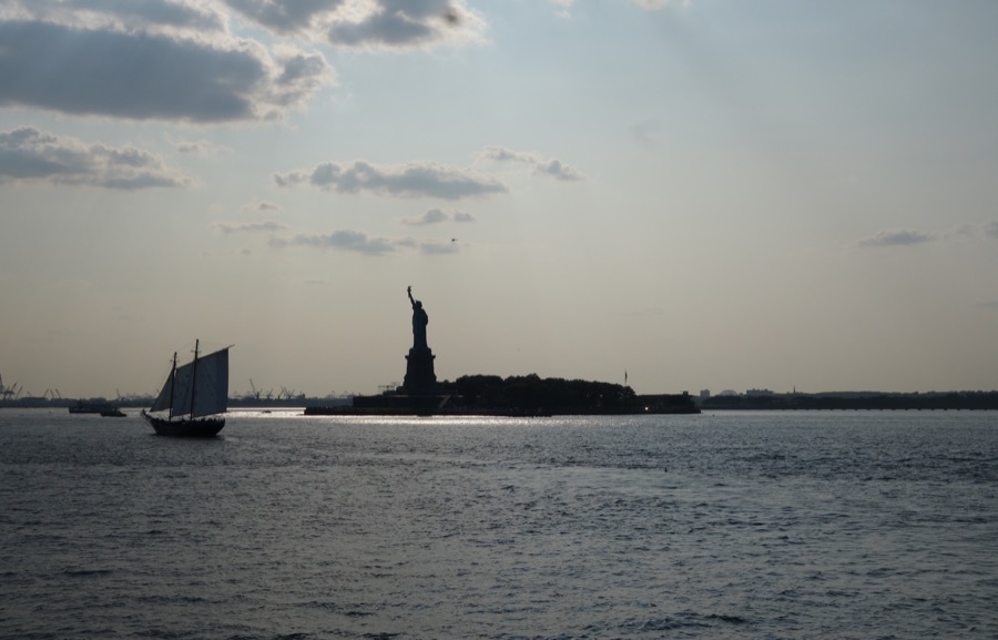 statueliberte soir