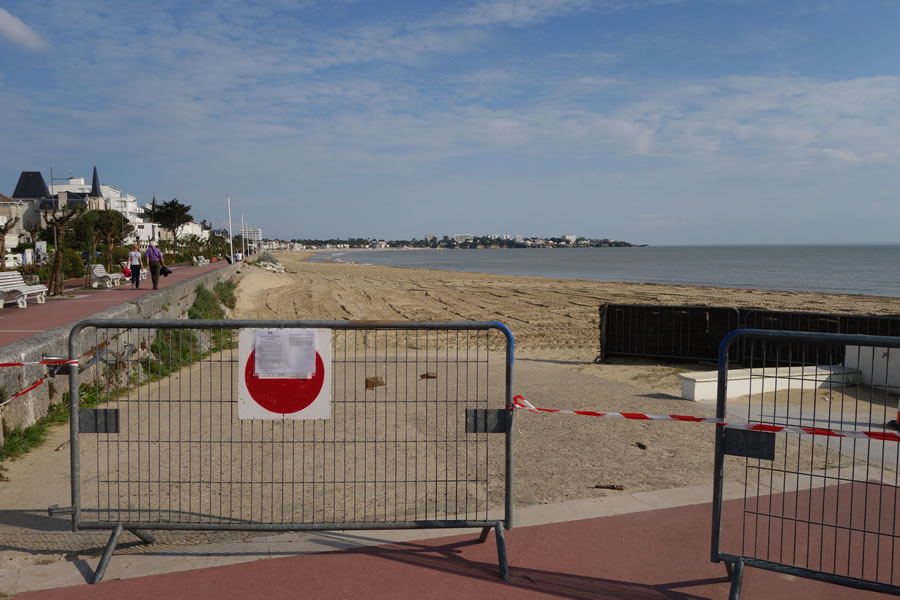 royan plage interdite
