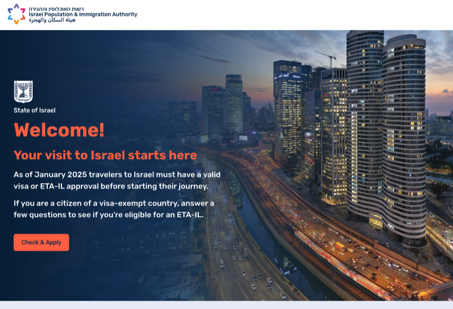 AUtorisation électronique séjour israel