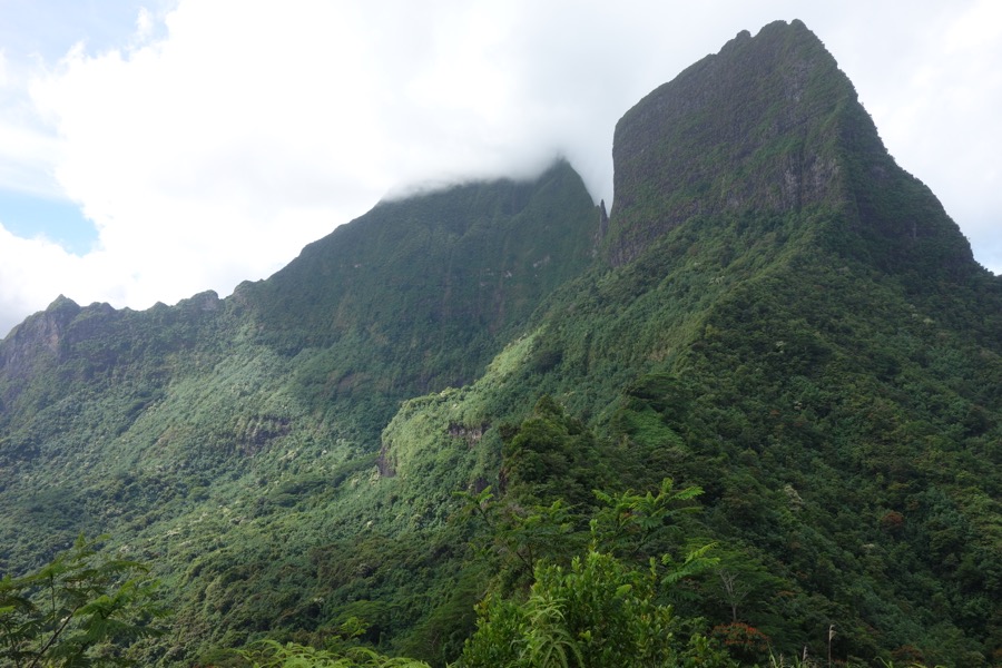 moorea vue sommet