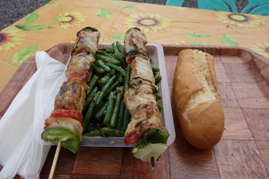 poulet haricot tahiti