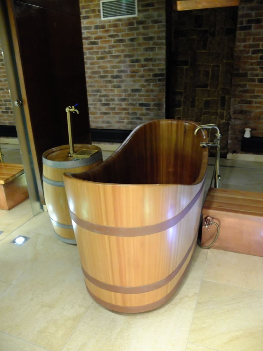 baignoire spa biere purkmistr
