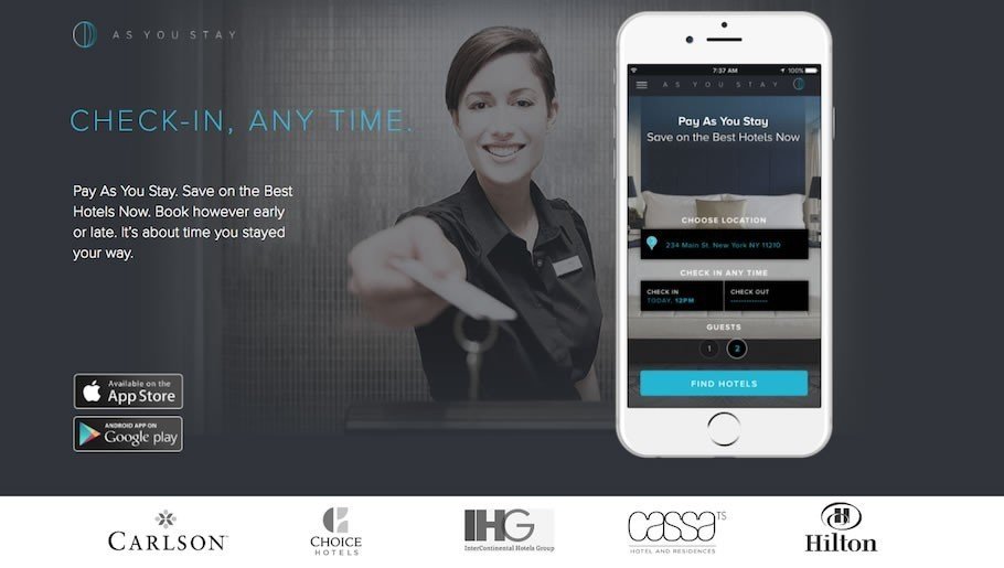 As You Stay: une appli pour payer un hôtel à l'heure