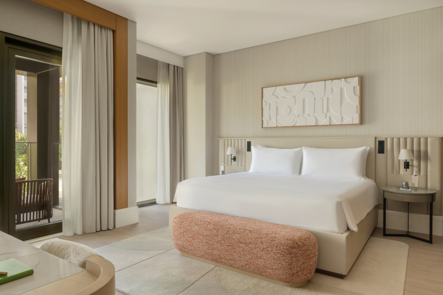 Une chambre du nouvel hôtel Delano de Dubaï
