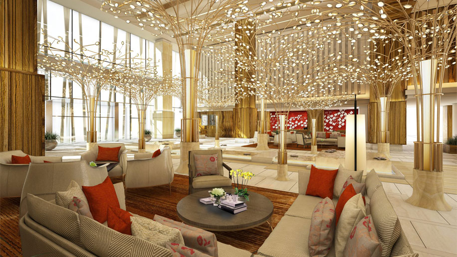 mandarin oriental dubai lobby
