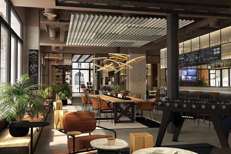 Le nouvel hôtel Moxy de Marriott à Clamart