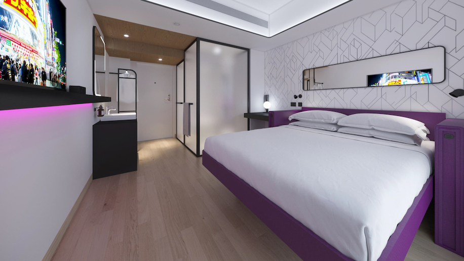 La marque Yotel devrait faire ses débuts au Japon en 2024.