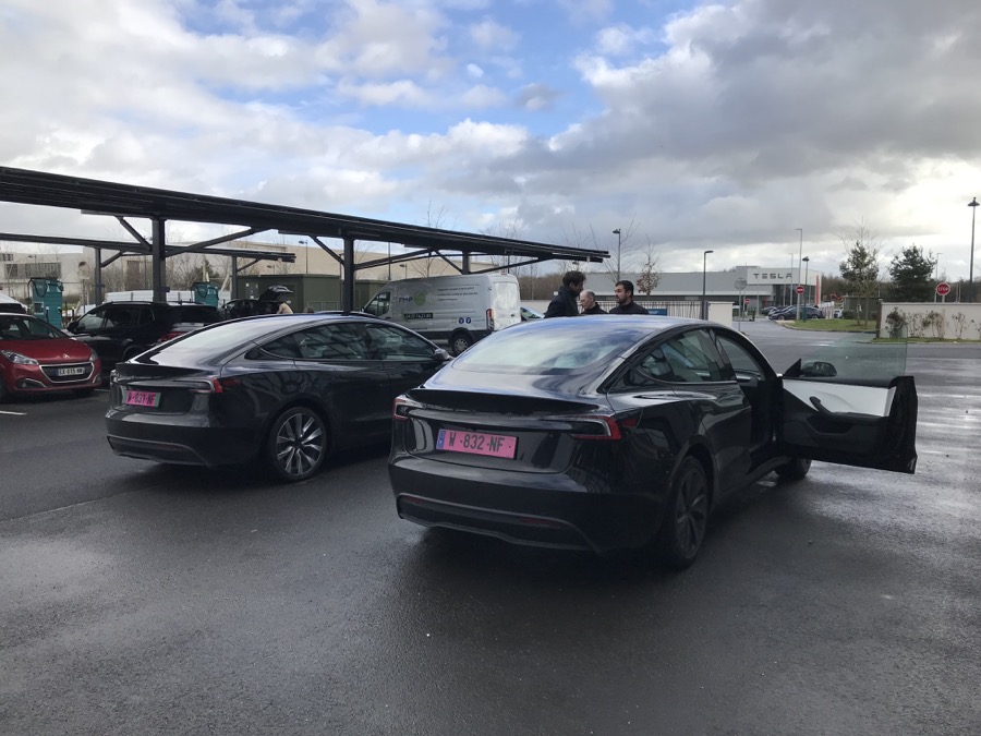 tesla fsd parking