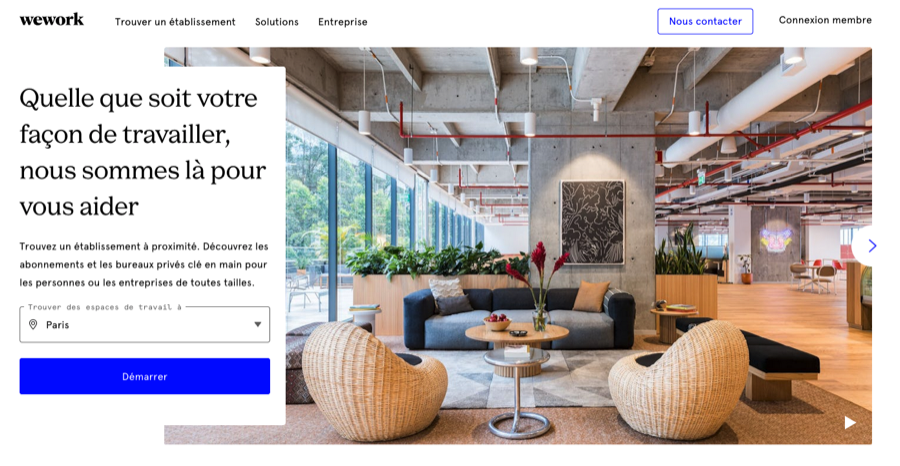 WeWork : la société est dans une mauvaise passe