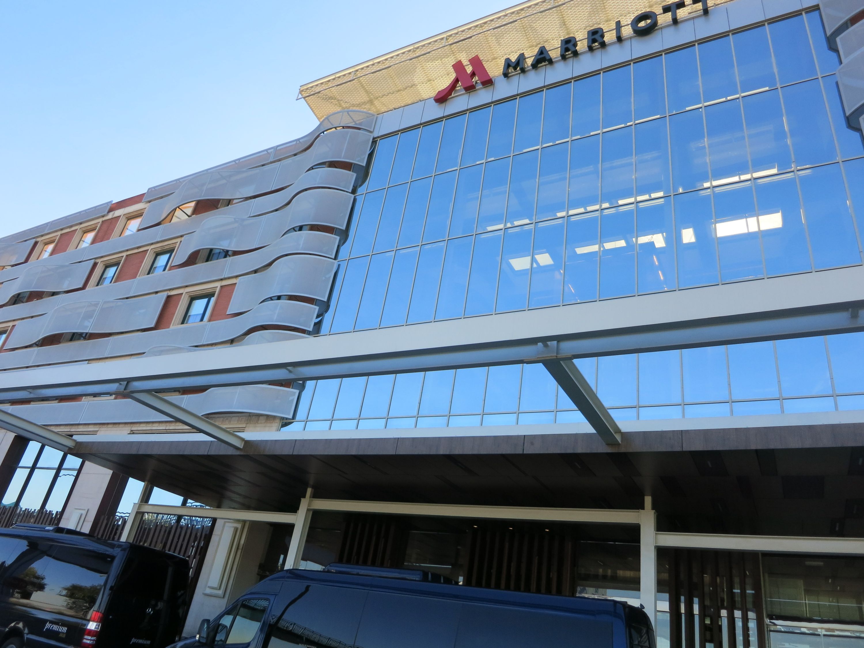 marriott auditorium facade