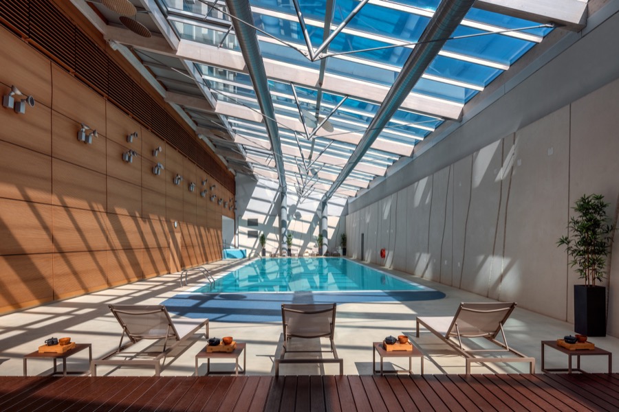 hotel hilton genevepiscine
