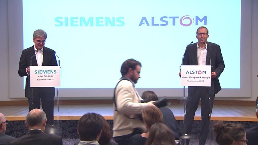 Alstom fusionne avec Siemens