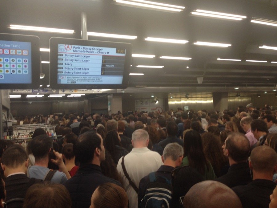 13 juin 2018: l'enfer du RER