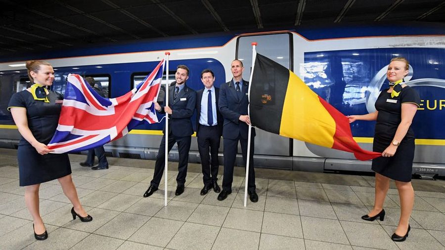 Eurostar étrenne ses rames e320 vers Bruxelles