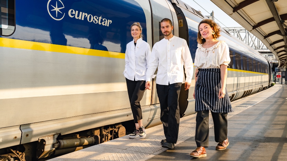 Trois chefs européens pour les nouveaux menus d'Eurostar