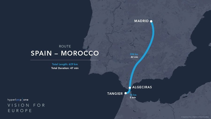 espagne hyperloop